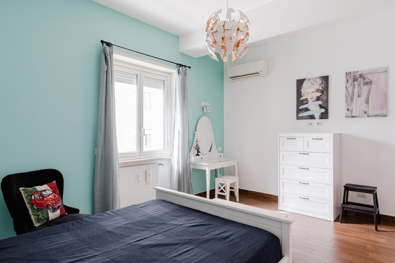 Scarfoglio Apartment, 4 Persone, 2 Camere, Balcone, Wi-Fi, Stazione Tiburtina Roma Eksteriør bilde